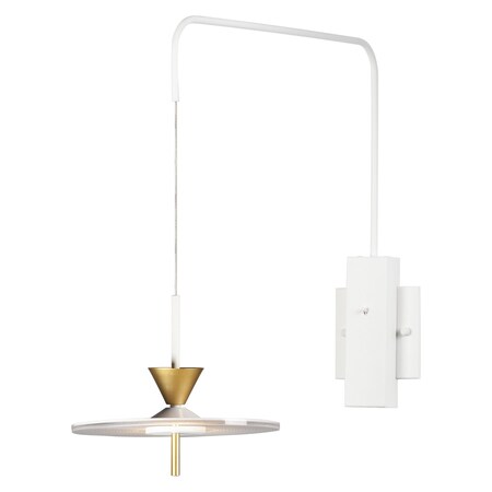 Et2 Circuit Led 1-Light Pin-Up Wall Sconce E24748-130MW